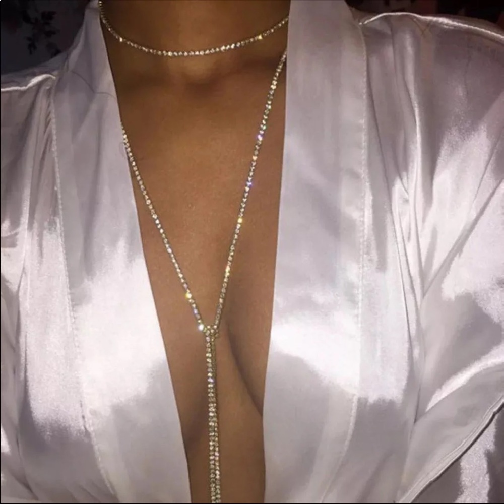 Diamond Wraparound Necklace